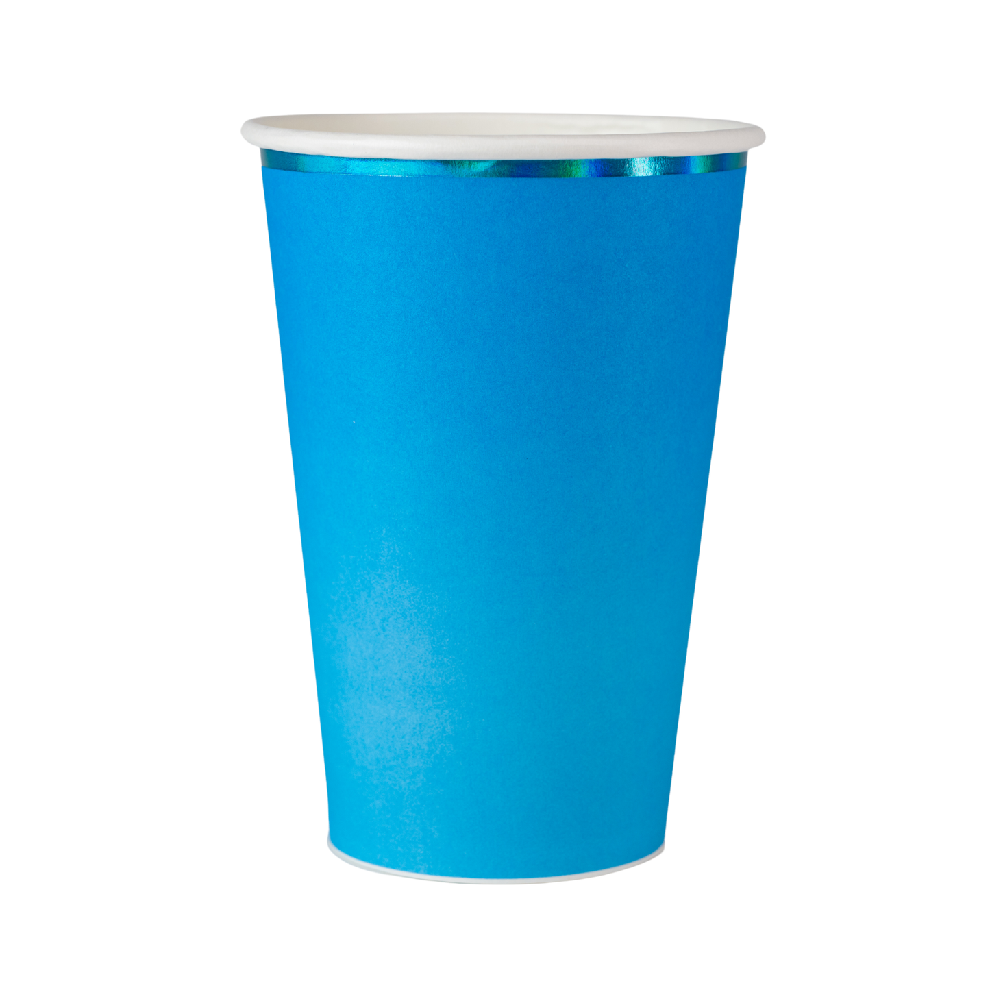 Fiesta Everyday Foil Paper Cups - Blue