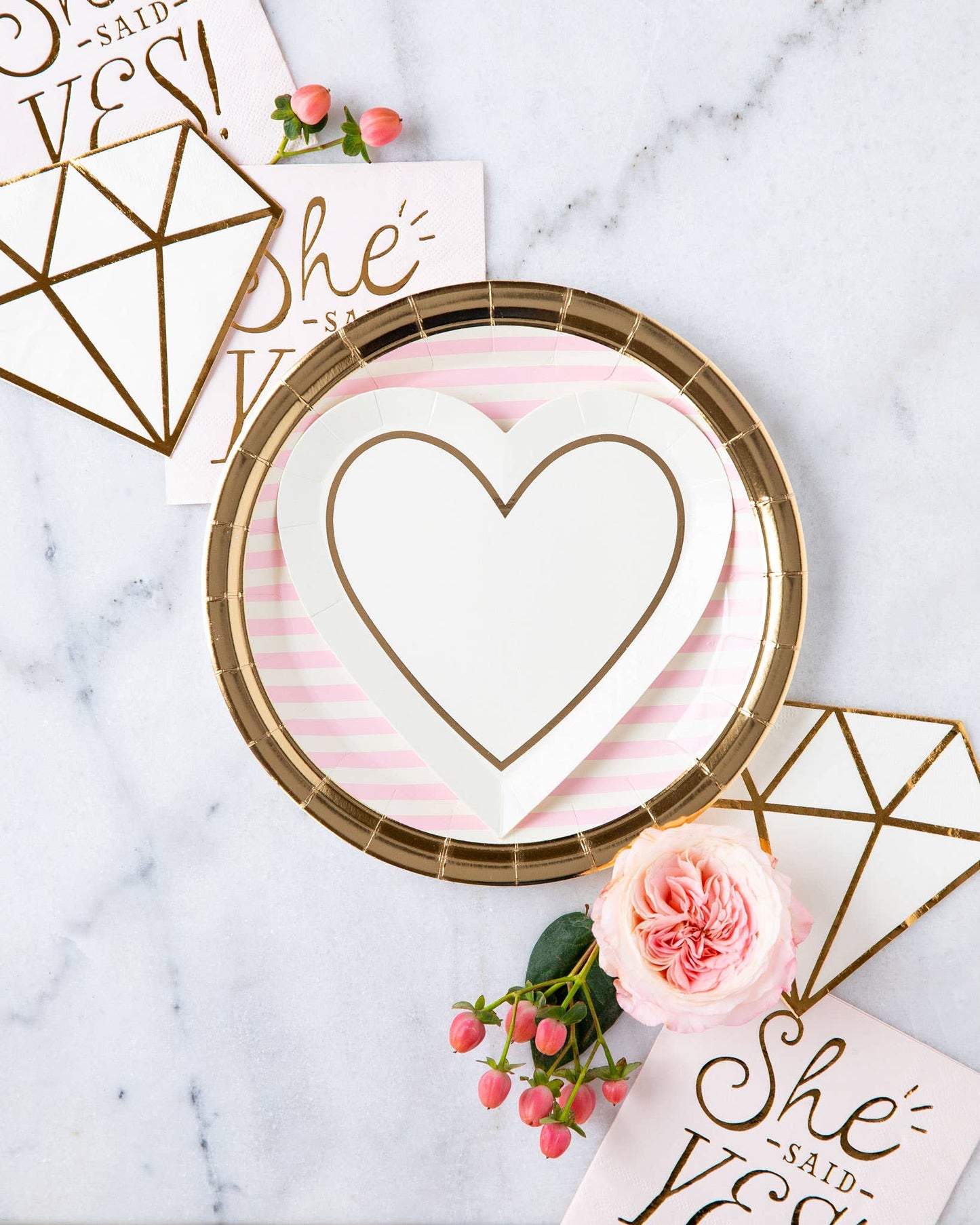 Bride to Be Diamond 5" Napkins