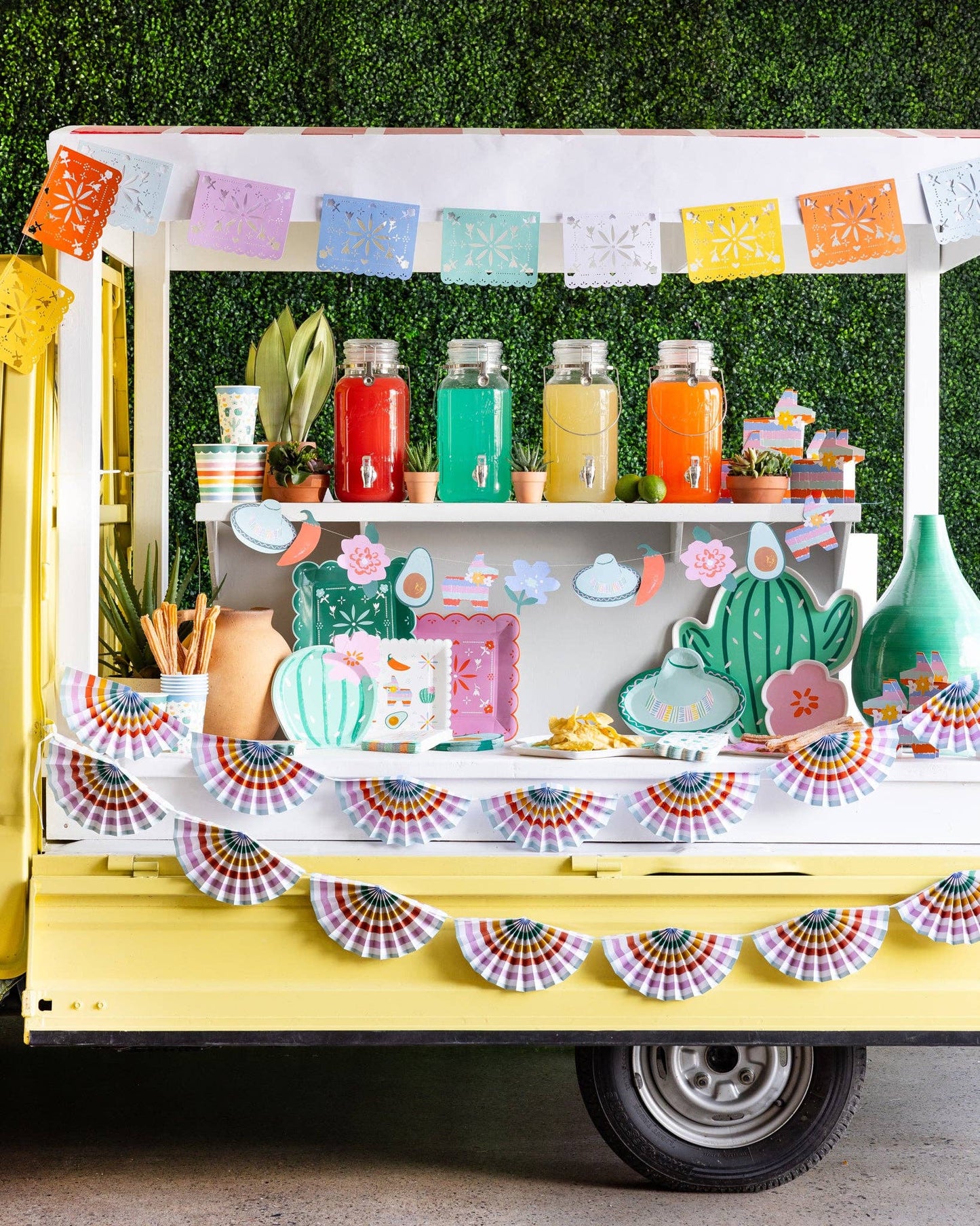 Fiesta Papel Picado Paper Plate Set - 10"