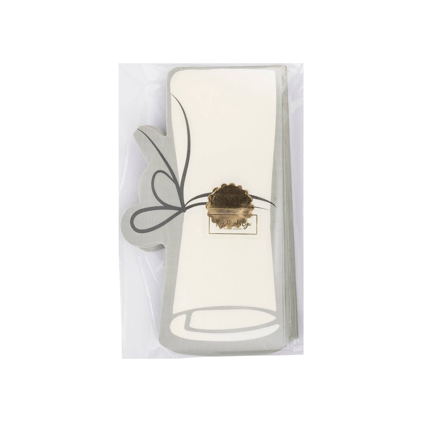 Diploma Shaped Paper Dinner Napkins