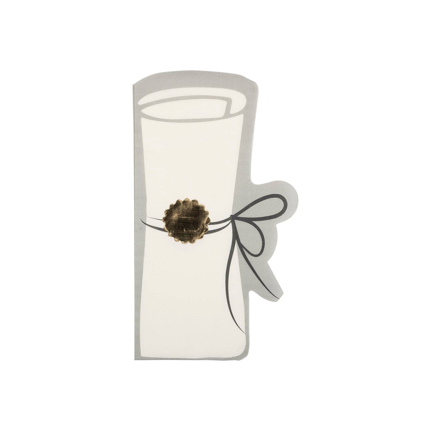 Diploma Shaped Paper Dinner Napkins