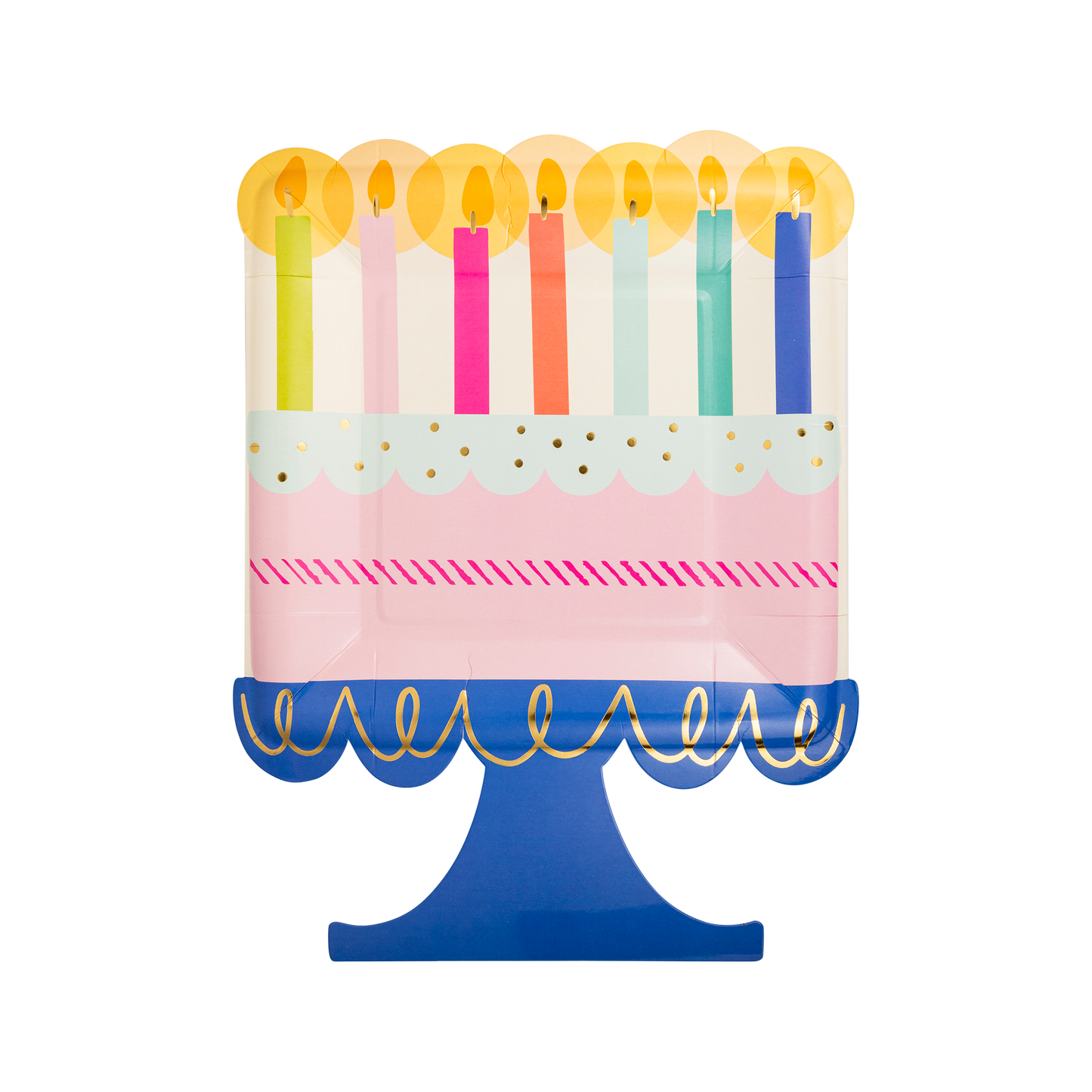 Cake Shaped Paper Plates