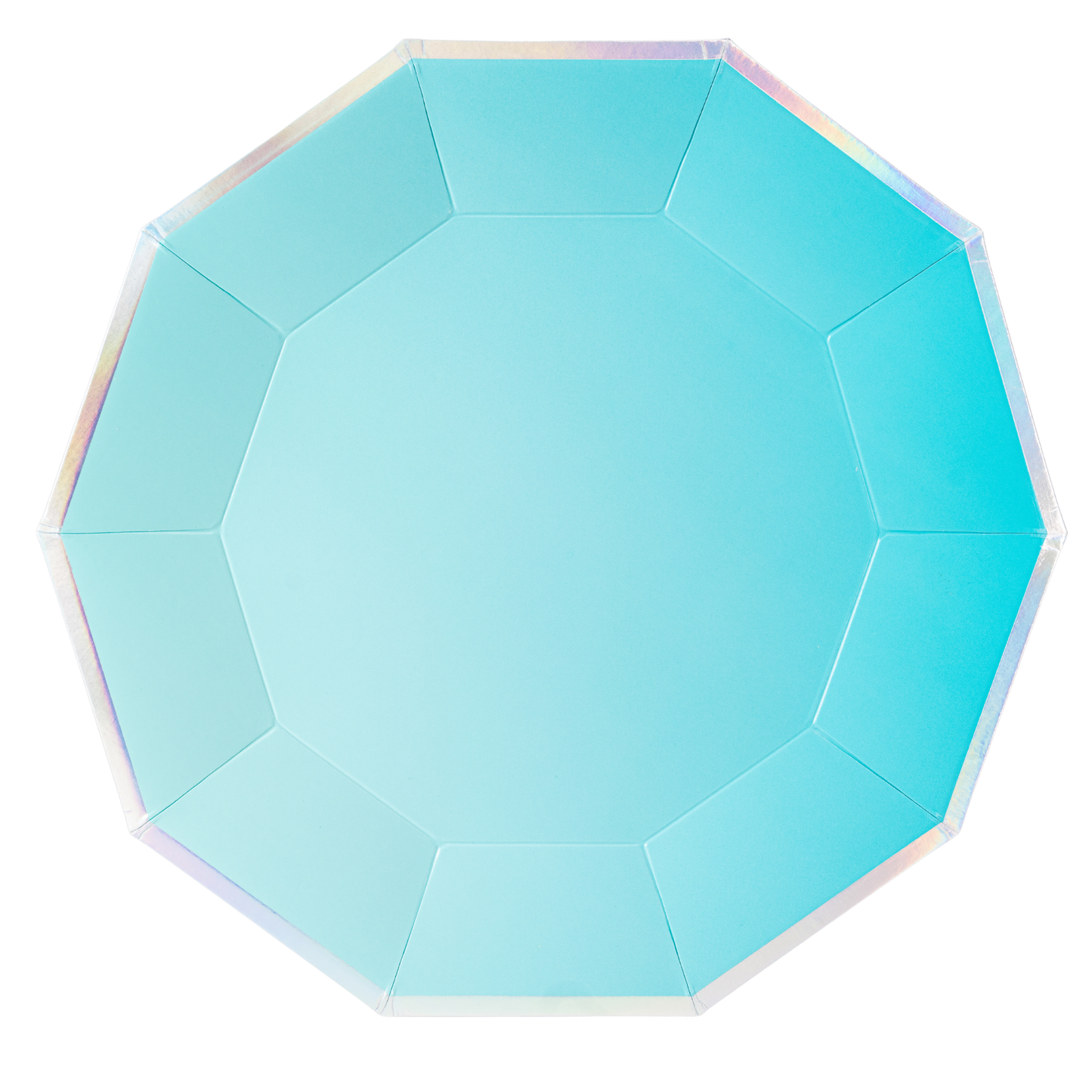 Fiesta Everyday Paper Plates - Aqua
