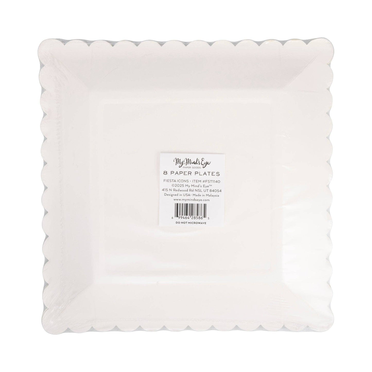 Fiesta Icons Paper Plates - 8"