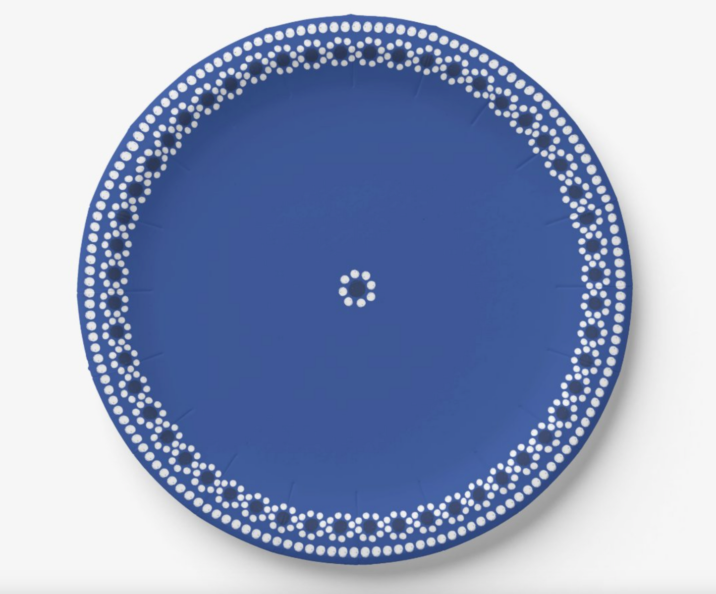 Capula Barro Paper Plates - Blue 7" (set of 8)