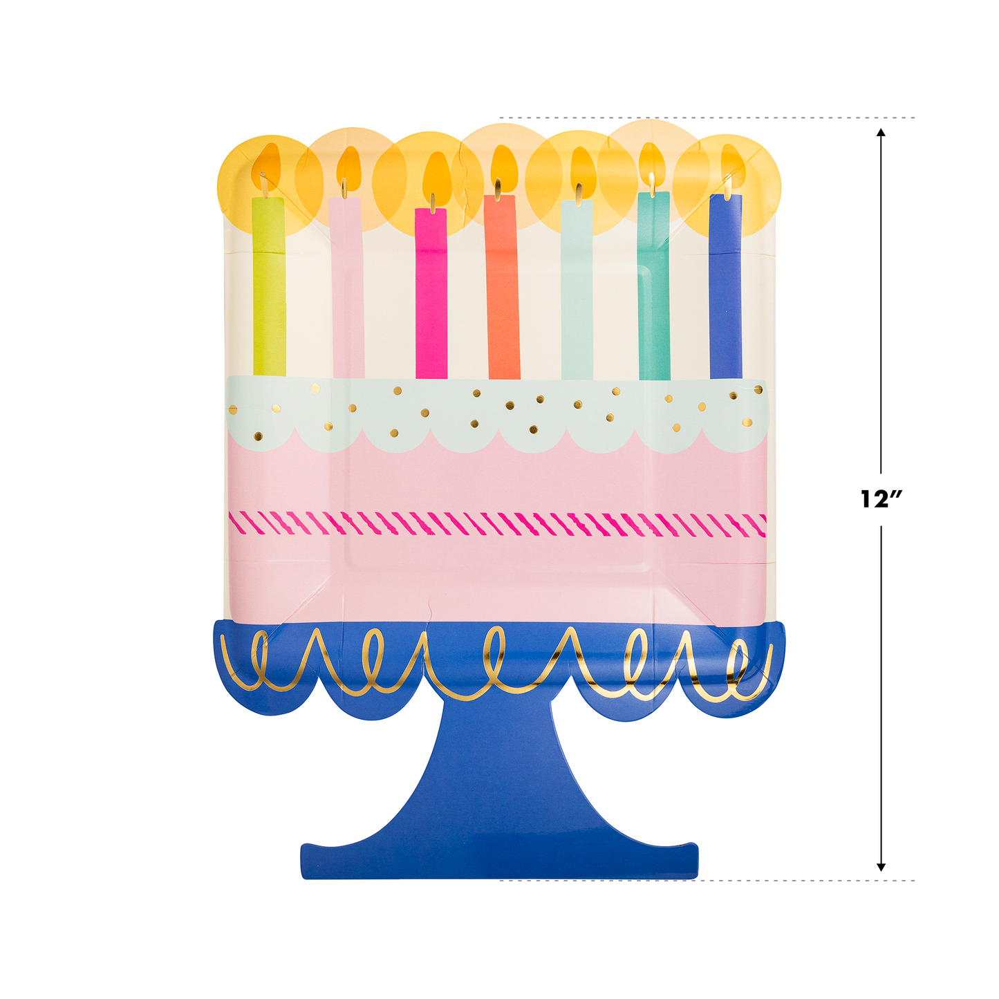 Cake Shaped Paper Plates