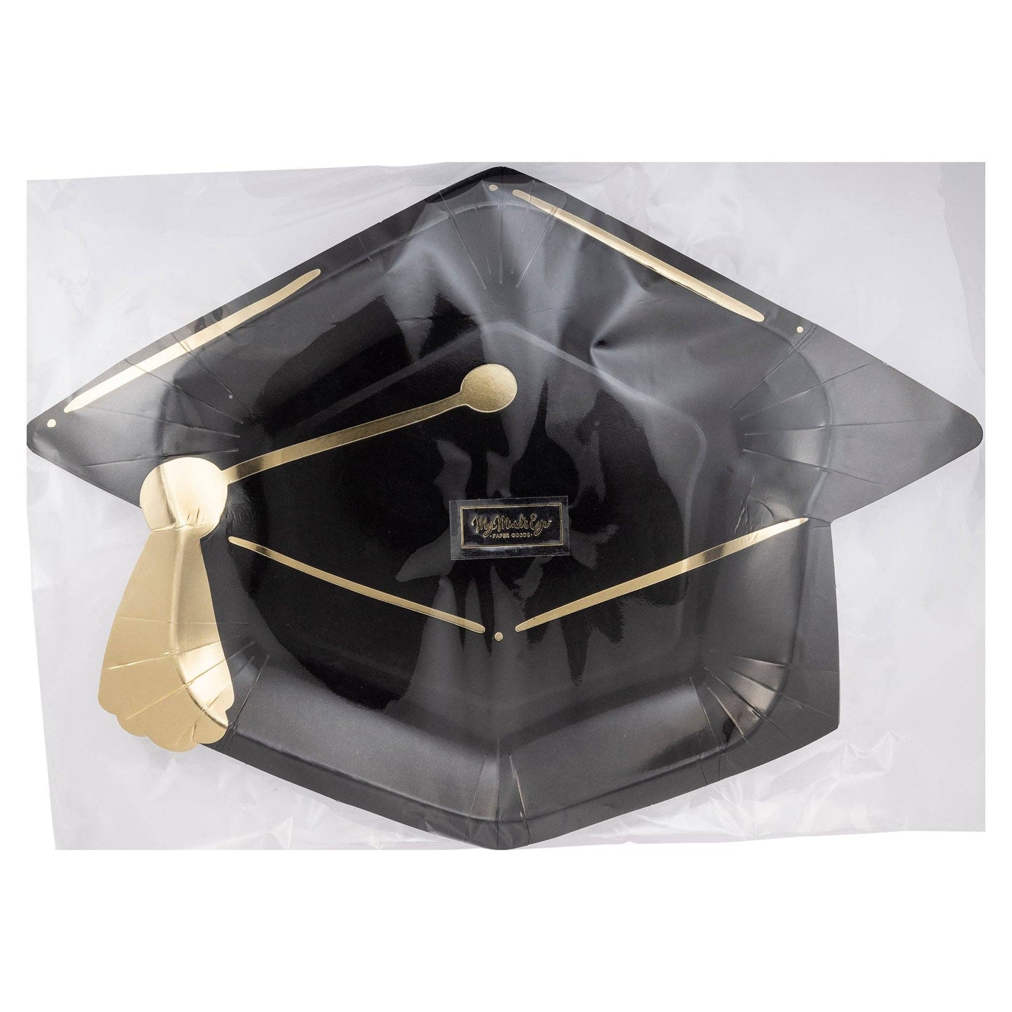 Graduation Cap Shaped Paper Plates