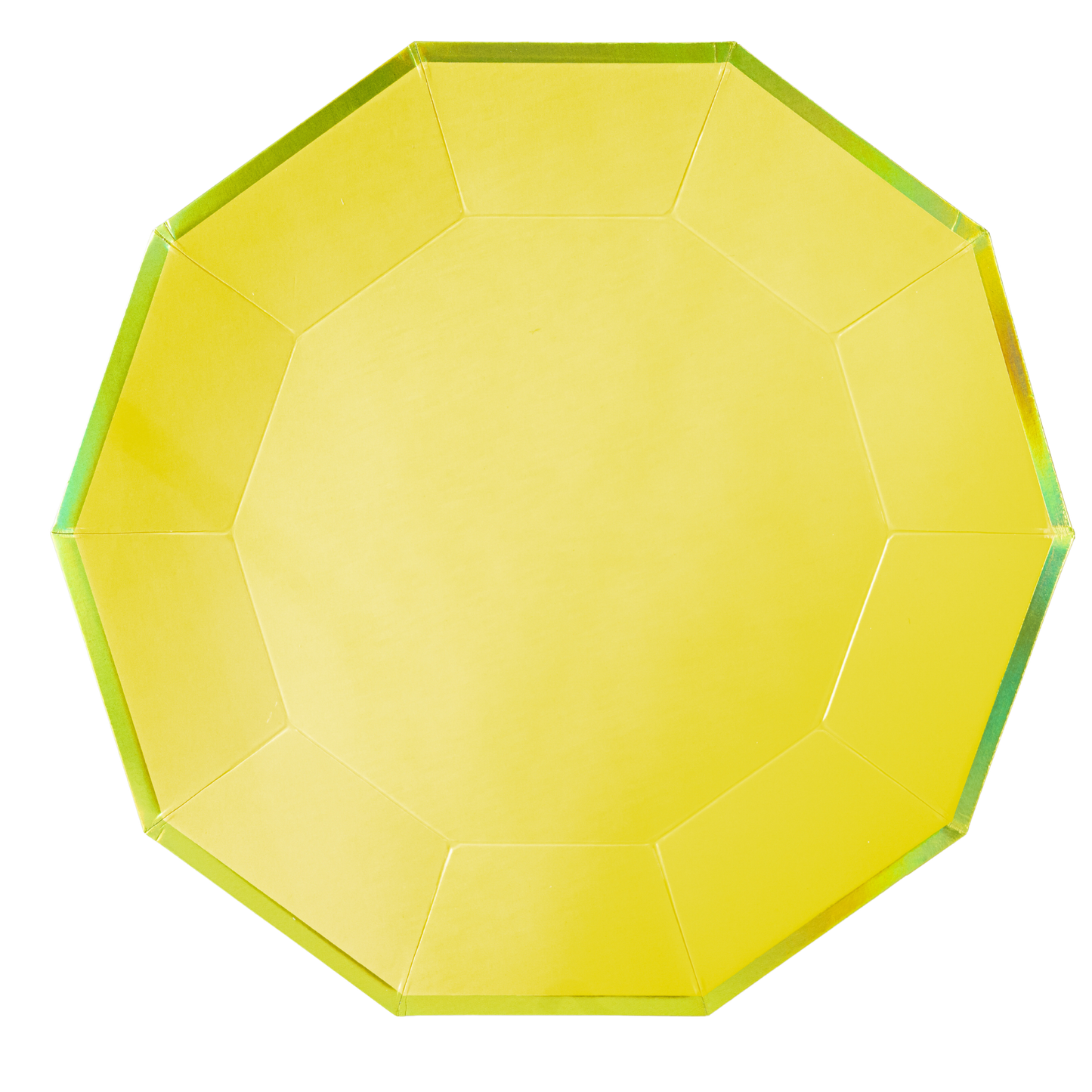 Fiesta Everyday Paper Plates - Yellow