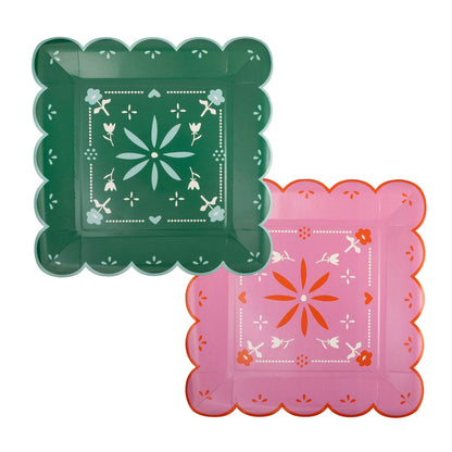 Fiesta Papel Picado Paper Plate Set - 10"