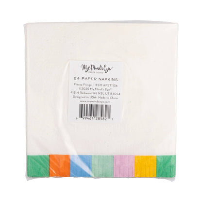 Fiesta Fringed Cocktail Napkins