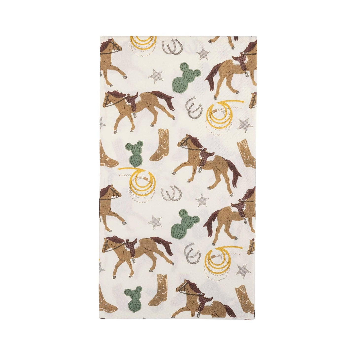 Cowboy Icons Paper Guest Napkins