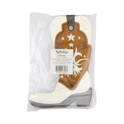 Cowboy Boot Shaped Guest Napkin