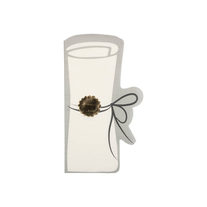 Diploma Shaped Paper Dinner Napkins