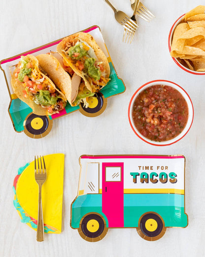 Taco Shaped Napkins