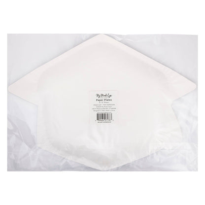 Graduation Cap Shaped Paper Plates