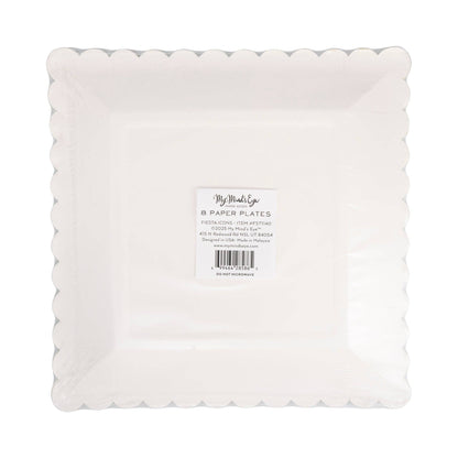 Fiesta Icons Paper Plates - 8"