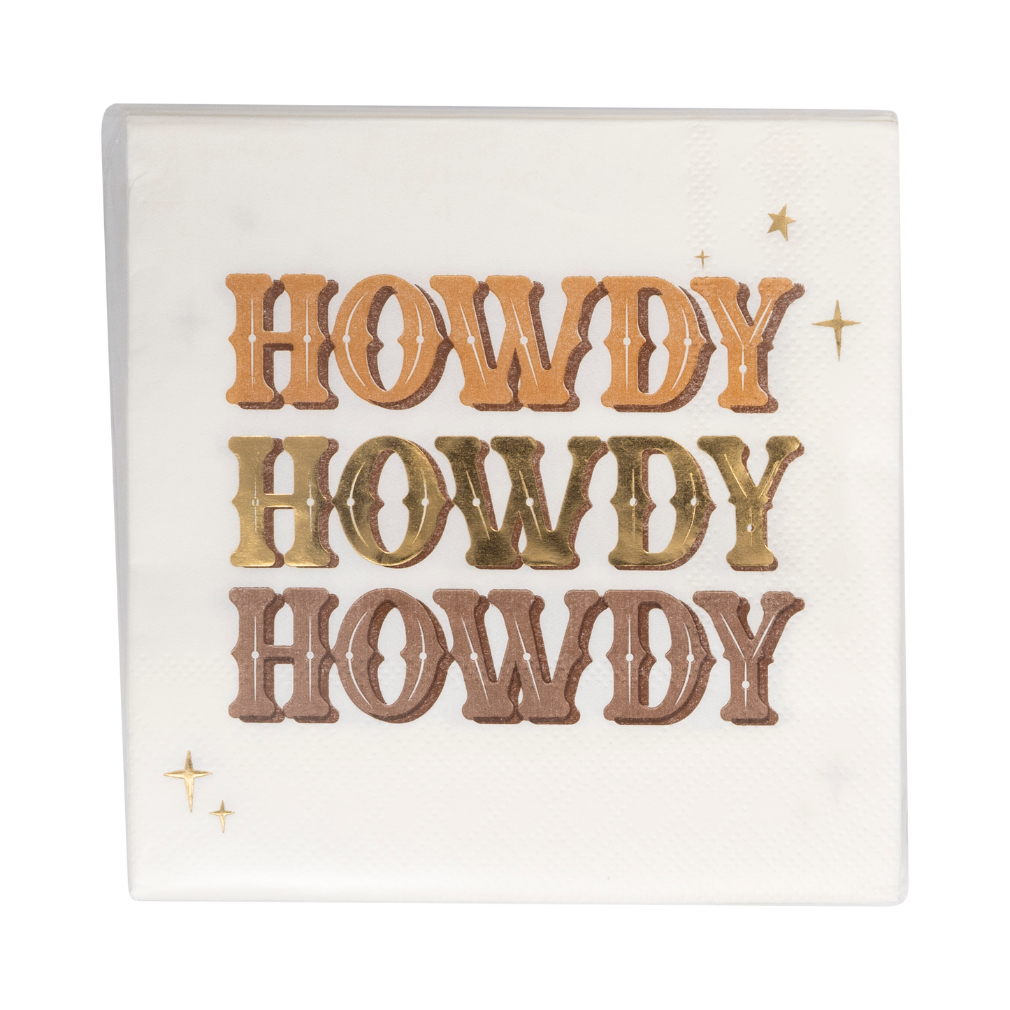 Cowboy Howdy Cocktail Napkins