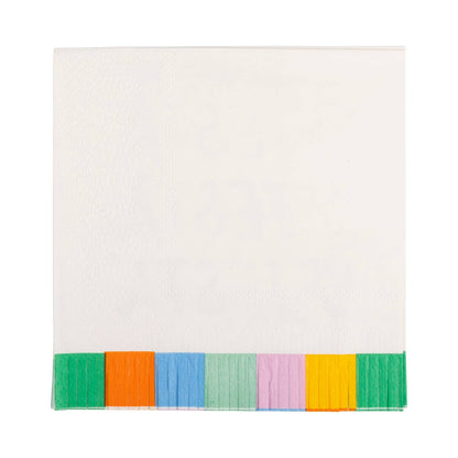 Fiesta Fringed Cocktail Napkins