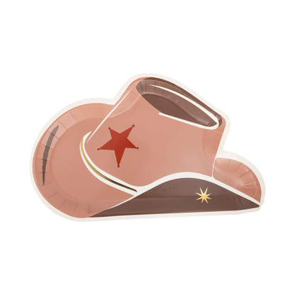 Cowboy Hat Shaped Plates