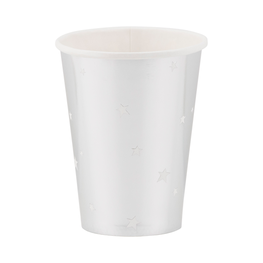 Silver Star Paper Cups