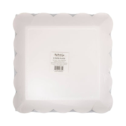 Graduation Pattern Paper Plates